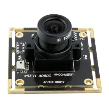2MP 1080P Full HD CMOS AR0330 H.264 30 кадров в секунду 12 мм/16 мм Узкообъективная UVC Мини-веб-Камера Модуль Камеры с МИКРОФОНОМ Для Рекламного Плеера