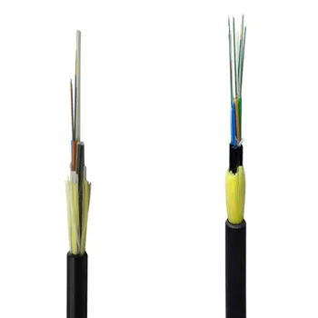 Волоконно-оптические кабели ADSS G652D Одномодельный 48-жильный волоконно-оптический кабель ADSS длиной 100 м
