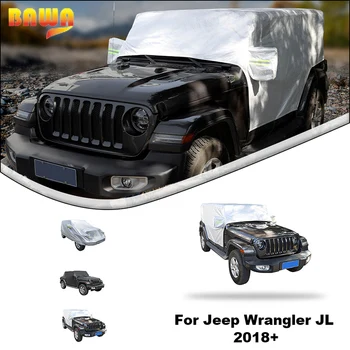 Складной автомобильный кузов BAWA, Пылезащитный, Водонепроницаемый, Солнцезащитный чехол для Jeep Wrangler JL 4-дверный 2018 + Внешние Аксессуары