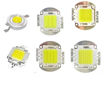 Холодный белый свет 6000 К/3500 К/10000 К/20000 К/30000 К 1 Вт 3 Вт 5 Вт 10 Вт 20 Вт 30 Вт 50 Вт 100 Вт Высокомощная светодиодная лампа Epistar chip COB интегрирована