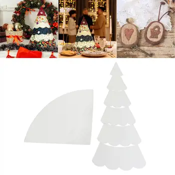 Шаблон для вырезания Рождественской елки своими руками - Набор для шитья декоративно-прикладного искусства, ручное пэчворк
